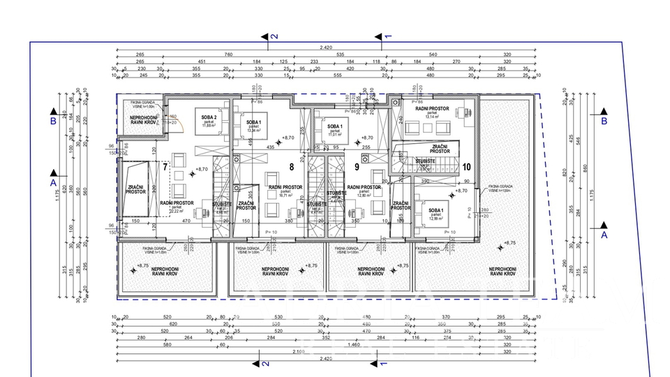 APARTMANI U STAMBENOJ ZGRADI S DIZALOM, NOVOGRADNJA - POVLJANA, PAG