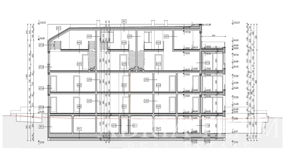 APARTMANI U STAMBENOJ ZGRADI S DIZALOM, NOVOGRADNJA - POVLJANA, PAG