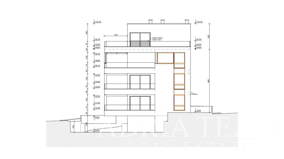 Ferienwohnung, 44 m2, Verkauf, Povljana