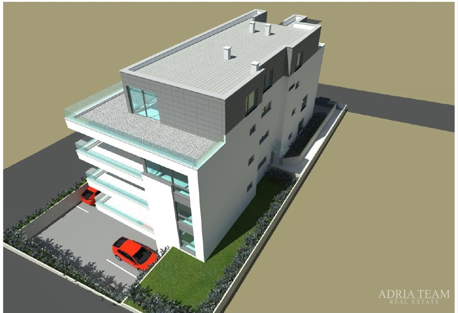 Atraktivna novogradnja – stanovi s terasama i parkiranjem - Povljana