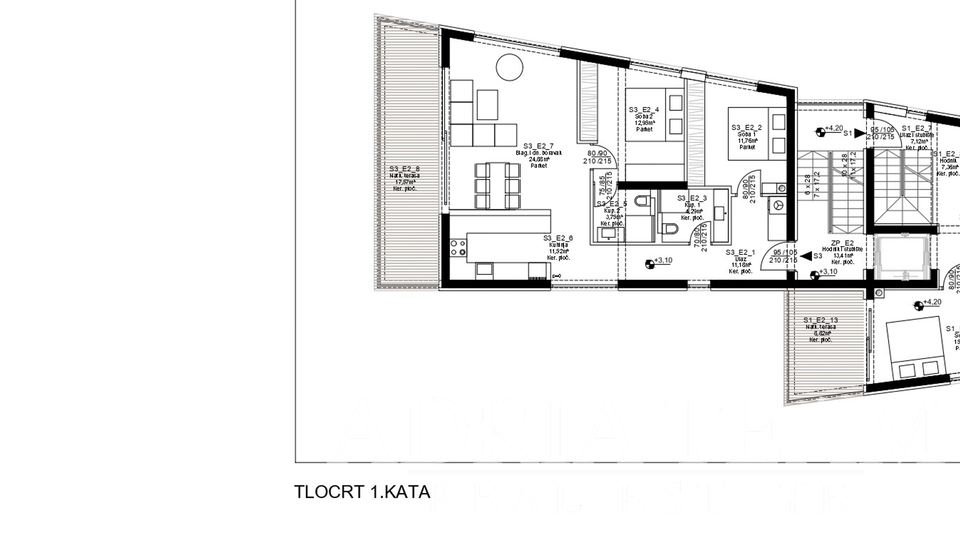 APARTMANI U STAMBENIM ZGRADAMA, NOVOGRADNJA - PETRČANE