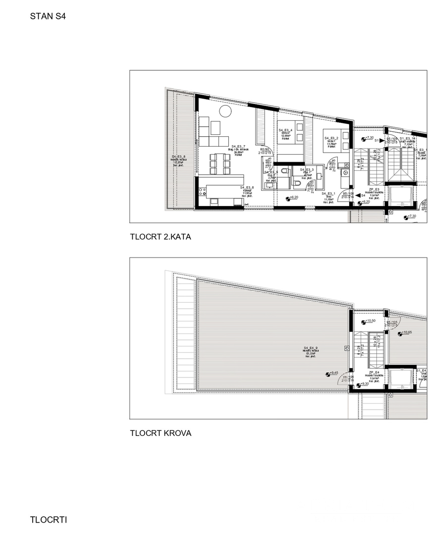 APARTMENTS IN RESIDENTIAL BUILDINGS, NEW CONSTRUCTION - PETRČANE