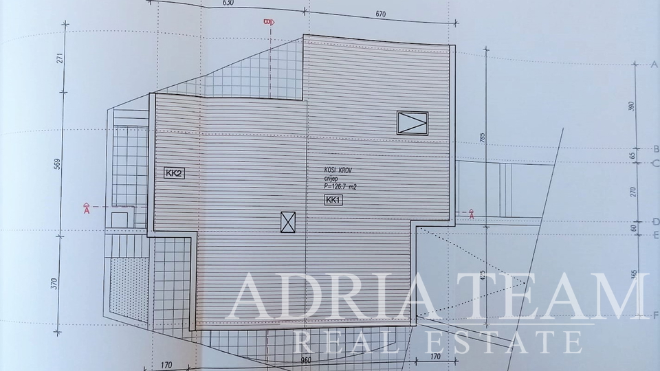 Land, 642 m2, For Sale, Jasenice - Maslenica