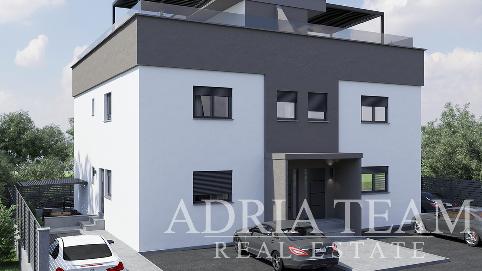 APARTMANI S PROSTRANIM DVORIŠTEM, NOVOGRADNJA - VIR