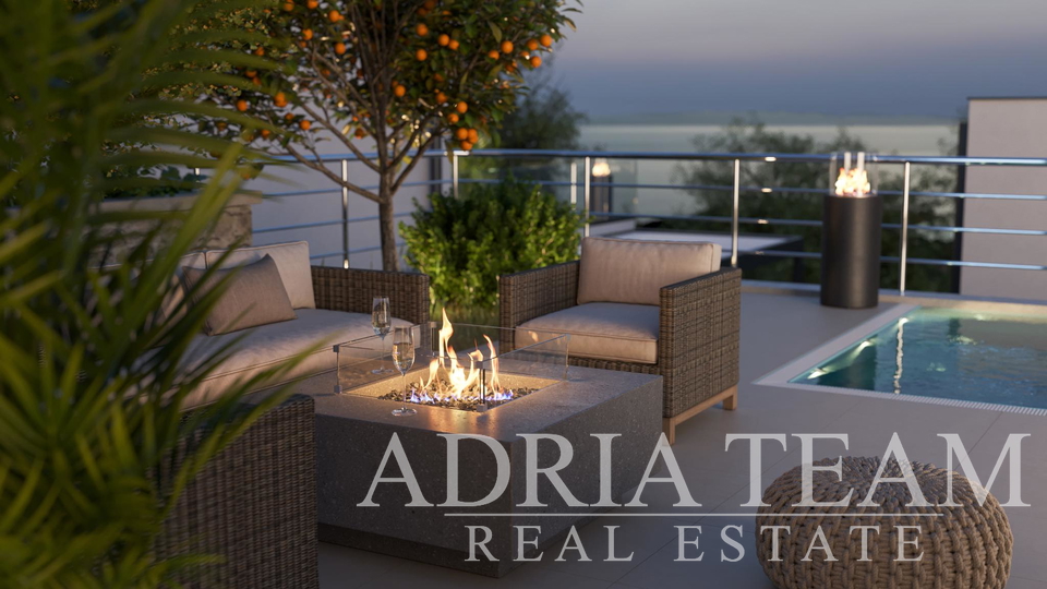 EXCLUSIVE VILLAS WITH POOL AND SEA VIEW, MAKARSKA - VELIKO BRDO