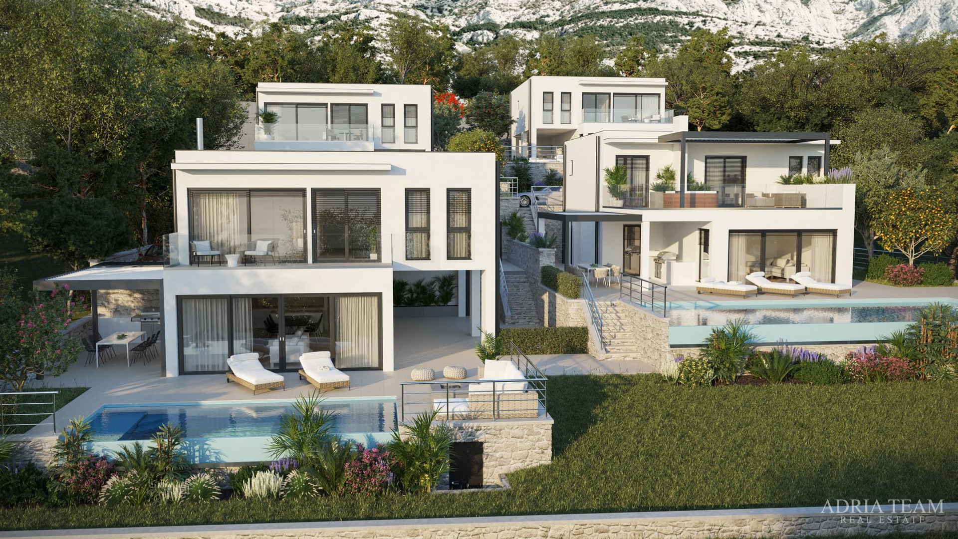 Exklusive Villen mit Pool und Meerblick, Makarska - Veliko Brdo