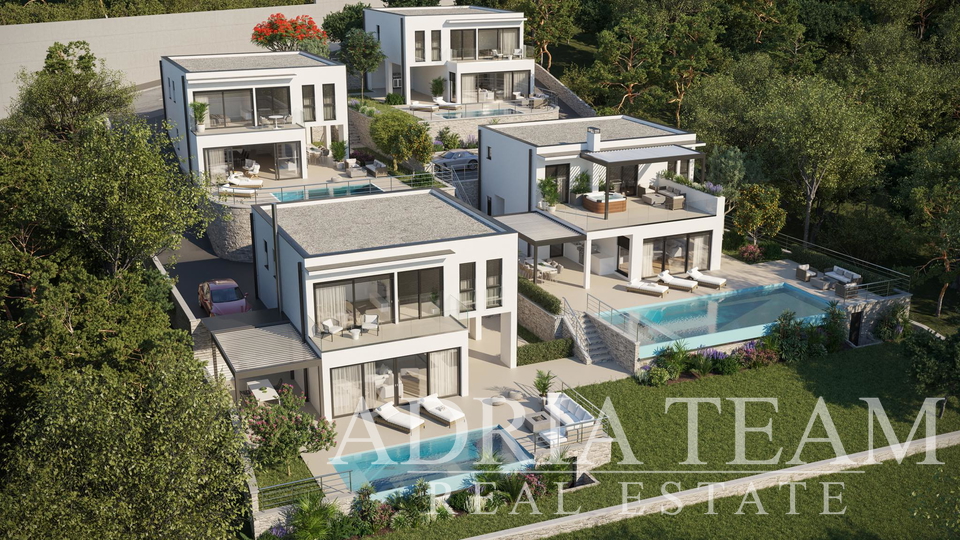 EXCLUSIVE VILLAS WITH POOL AND SEA VIEW, MAKARSKA - VELIKO BRDO