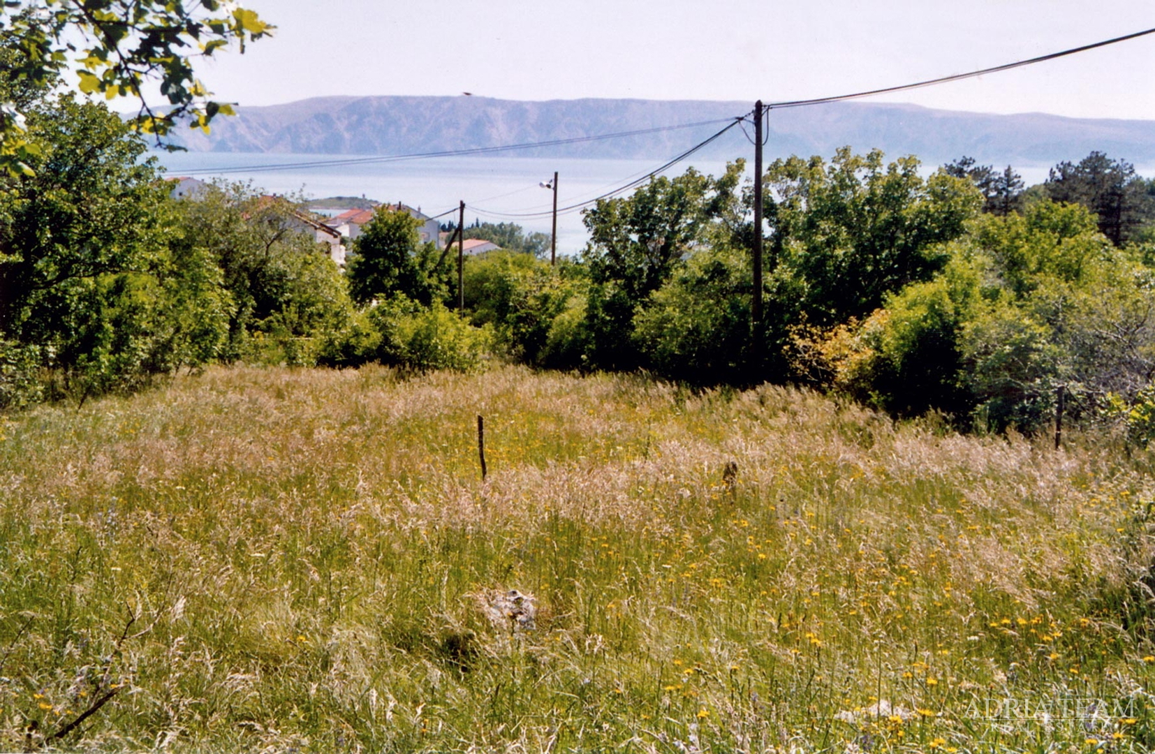 GRAĐEVINSKO ZEMLJIŠTE S POGLEDOM NA MORE, NOVI VINODOLSKI - KLENOVICA