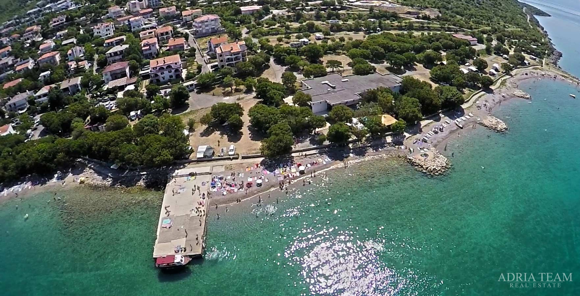 GRAĐEVINSKO ZEMLJIŠTE S POGLEDOM NA MORE, NOVI VINODOLSKI - KLENOVICA