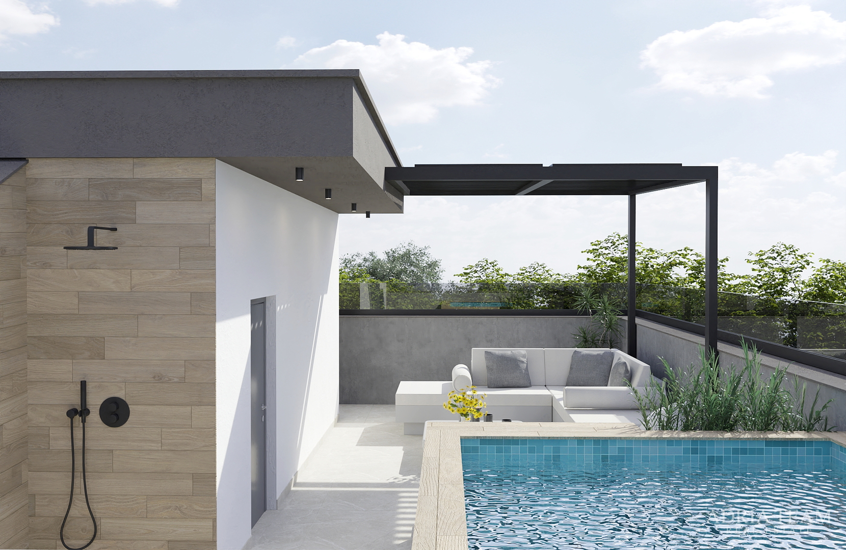 APARTMANI S PROSTRANIM DVORIŠTEM, NOVOGRADNJA - VIR