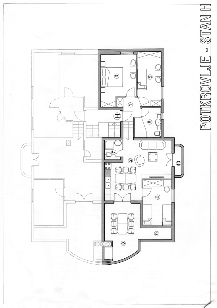 LUKSUZNI APARTMAN - 1. RED DO MORA