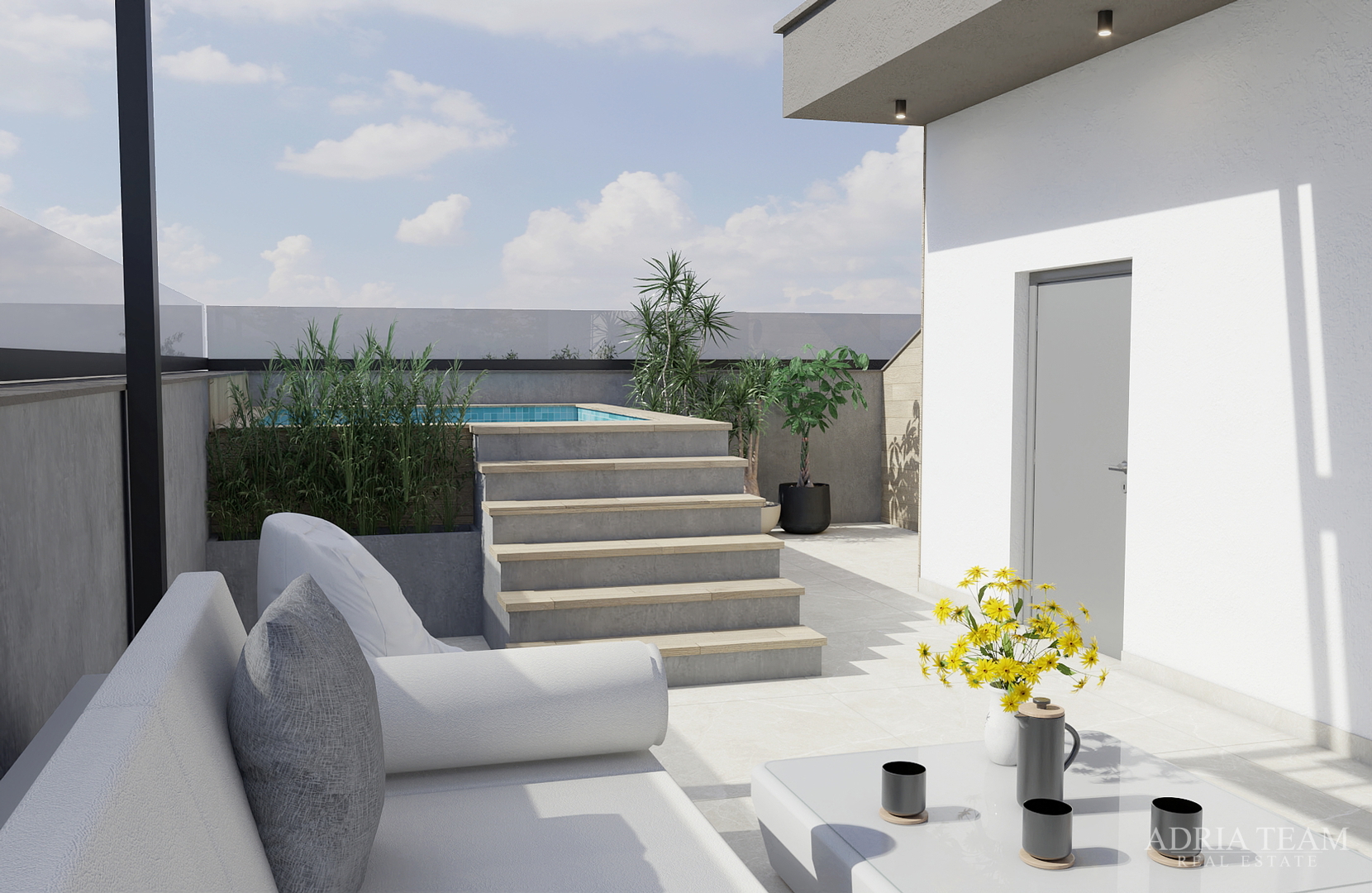 APARTMANI S PROSTRANIM DVORIŠTEM, NOVOGRADNJA - VIR