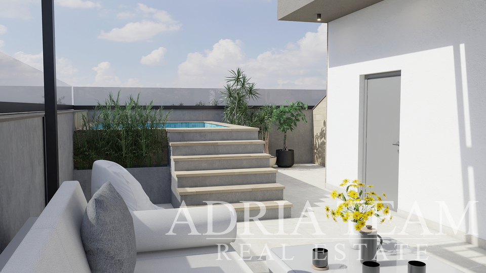 APARTMANI S PROSTRANIM DVORIŠTEM, NOVOGRADNJA - VIR