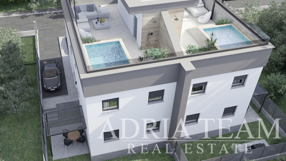 APARTMANI S PROSTRANIM DVORIŠTEM, NOVOGRADNJA - VIR