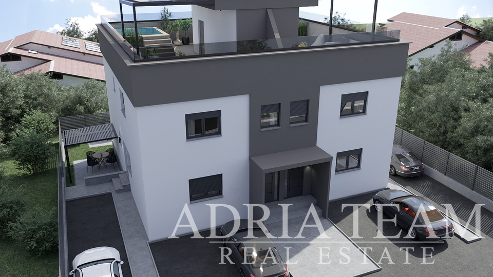 APARTMANI S PROSTRANIM DVORIŠTEM, NOVOGRADNJA - VIR