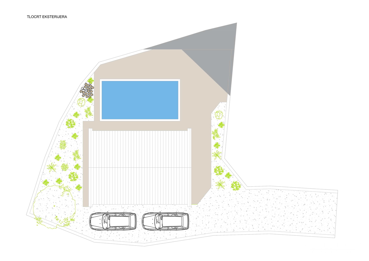 HAUS MIT SOMMERKÜCHE UND SCHWIMMPOOL, NEUBAU - VISOČANE