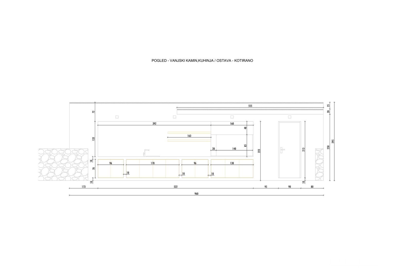 HAUS MIT SOMMERKÜCHE UND SCHWIMMPOOL, NEUBAU - VISOČANE