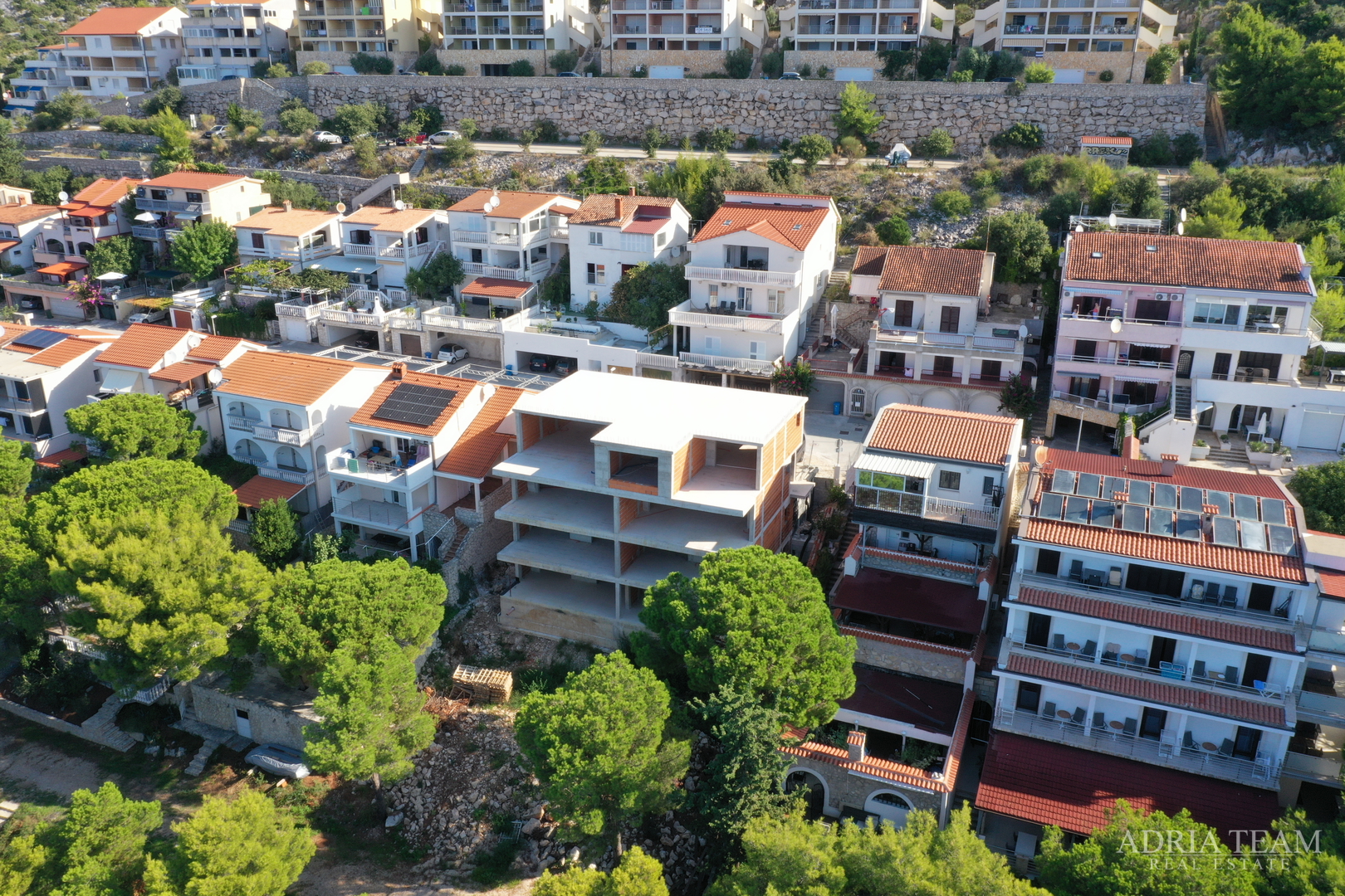 APARTMENTS, FIRST ROW TO THE SEA, NEW CONSTRUCTION - DRAGE