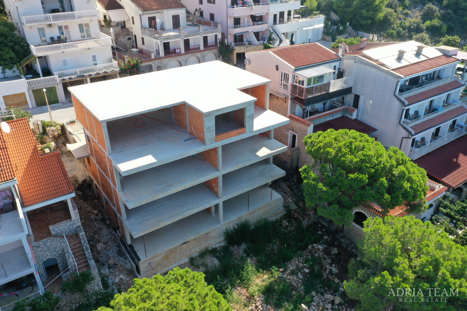 APARTMENTS, FIRST ROW TO THE SEA, NEW CONSTRUCTION - DRAGE