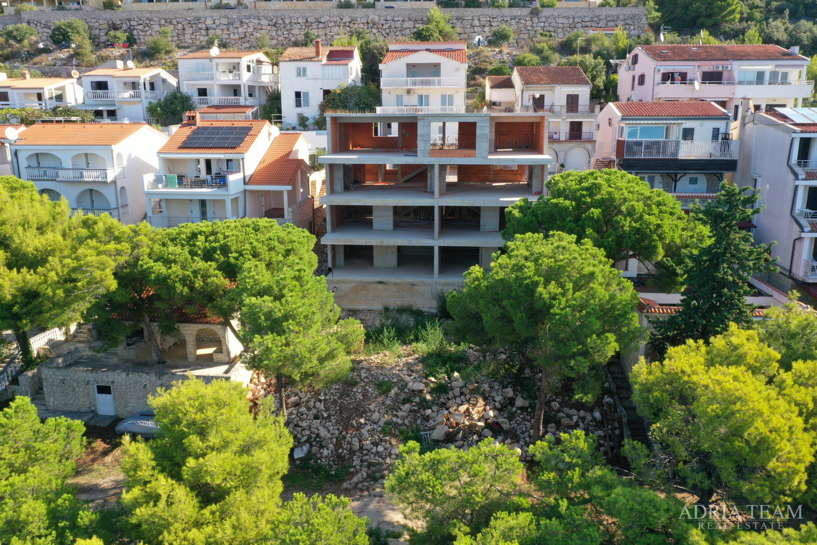 APARTMENTS, FIRST ROW TO THE SEA, NEW CONSTRUCTION - DRAGE