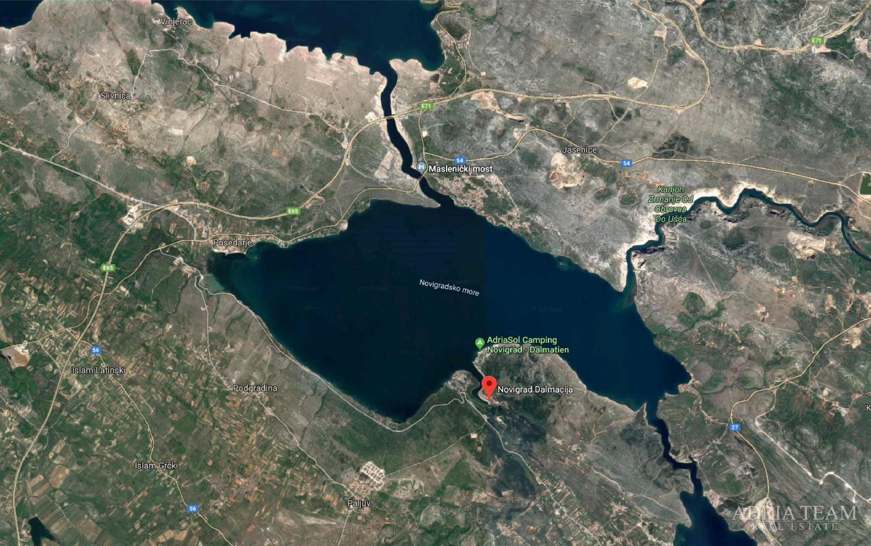 Novigrad, Zadar - Građevinsko zemljište s projektom vile