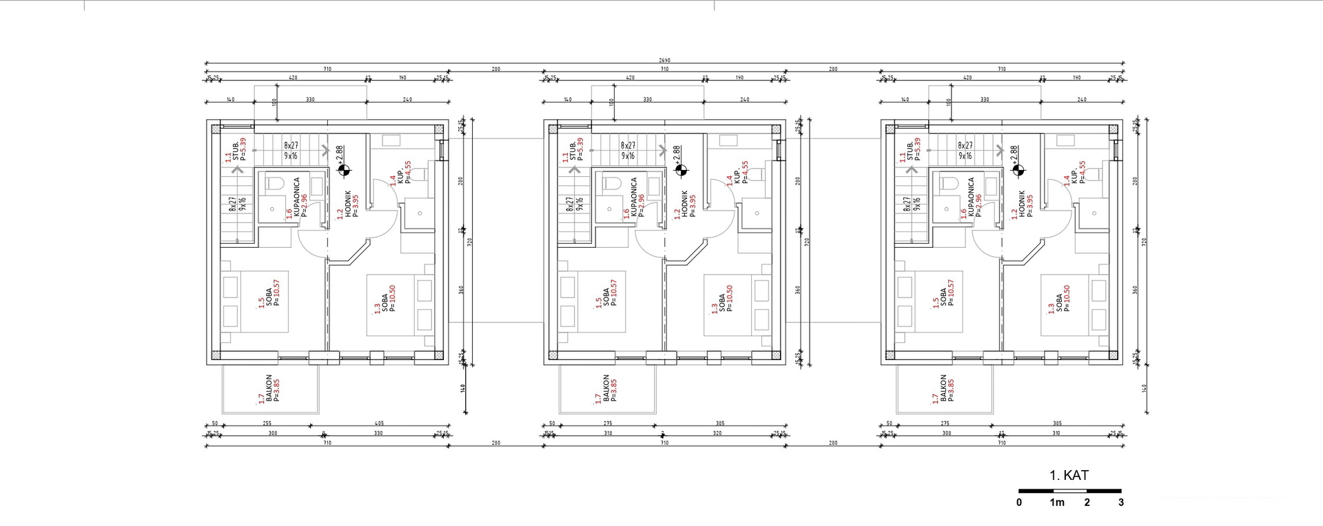 KUĆE S BAZENOM, 80 m OD MORA, NOVOGRADNJA - VLAŠIĆI, PAG
