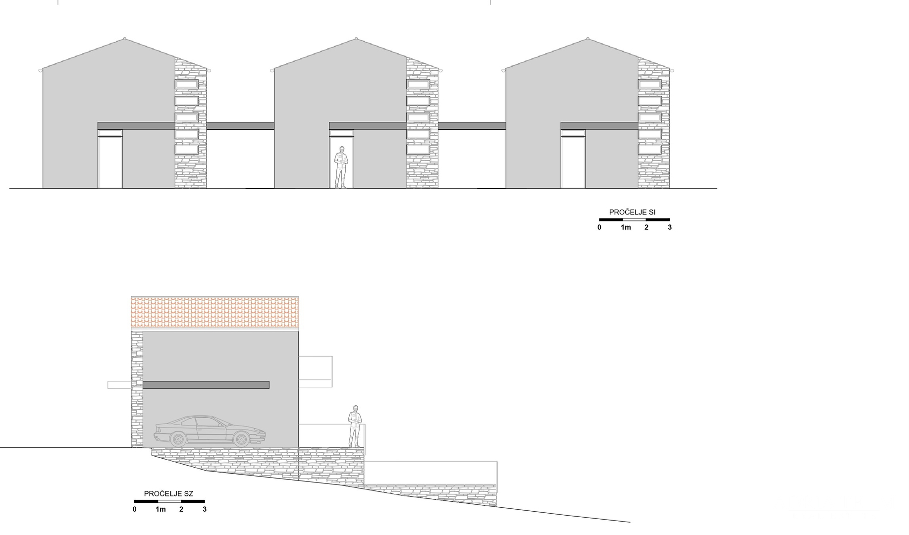 KUĆE S BAZENOM, 80 m OD MORA, NOVOGRADNJA - VLAŠIĆI, PAG