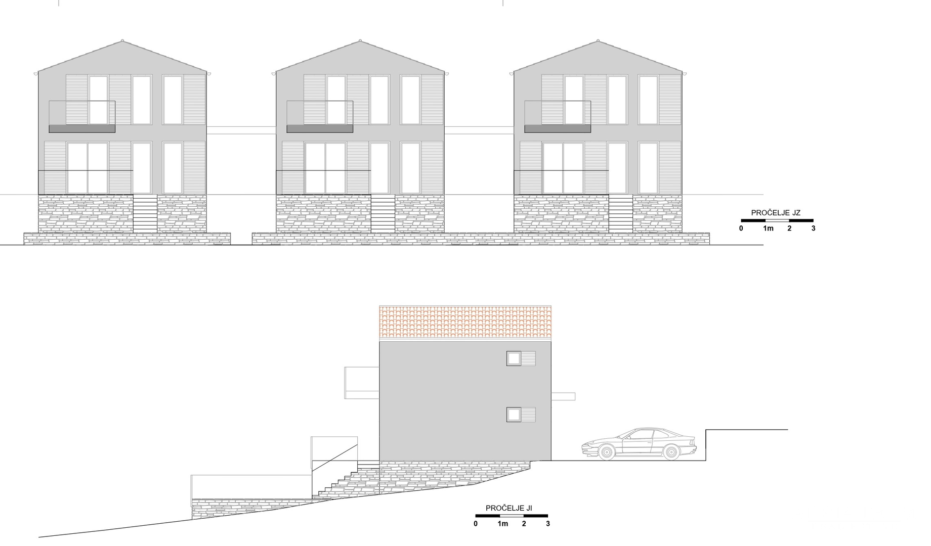 KUĆE S BAZENOM, 80 m OD MORA, NOVOGRADNJA - VLAŠIĆI, PAG
