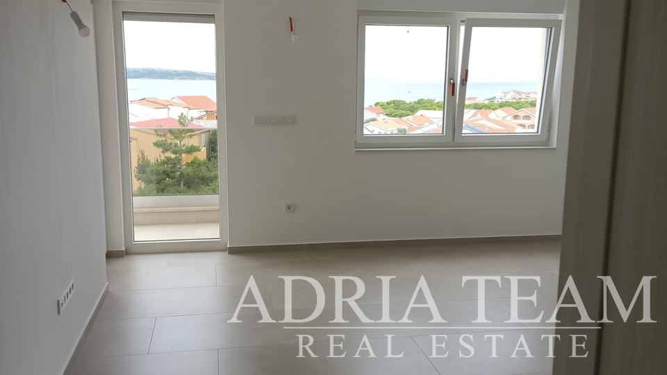 APARTMÁNY S VÝHLEDEM NA MOŘE, NOVOSTAVBA - POVLJANA, PAG