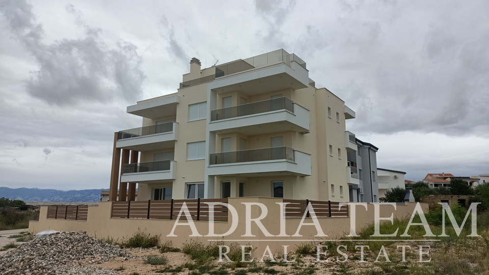 APARTMÁNY S VÝHLEDEM NA MOŘE, NOVOSTAVBA - POVLJANA, PAG