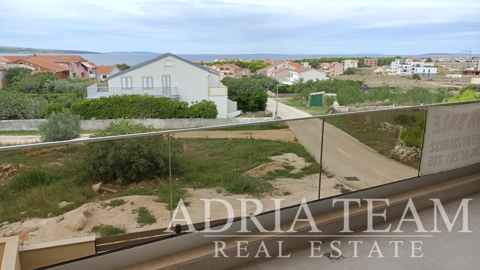 APARTMÁNY S VÝHLEDEM NA MOŘE, NOVOSTAVBA - POVLJANA, PAG