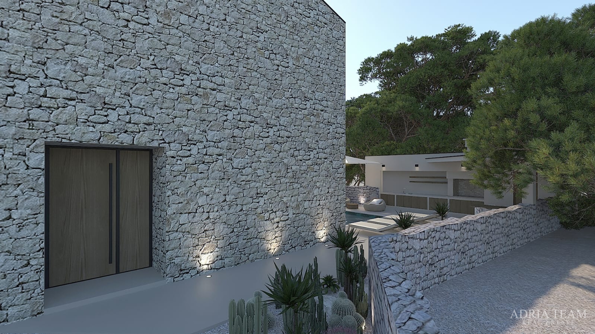 HAUS MIT SOMMERKÜCHE UND SCHWIMMPOOL, NEUBAU - VISOČANE