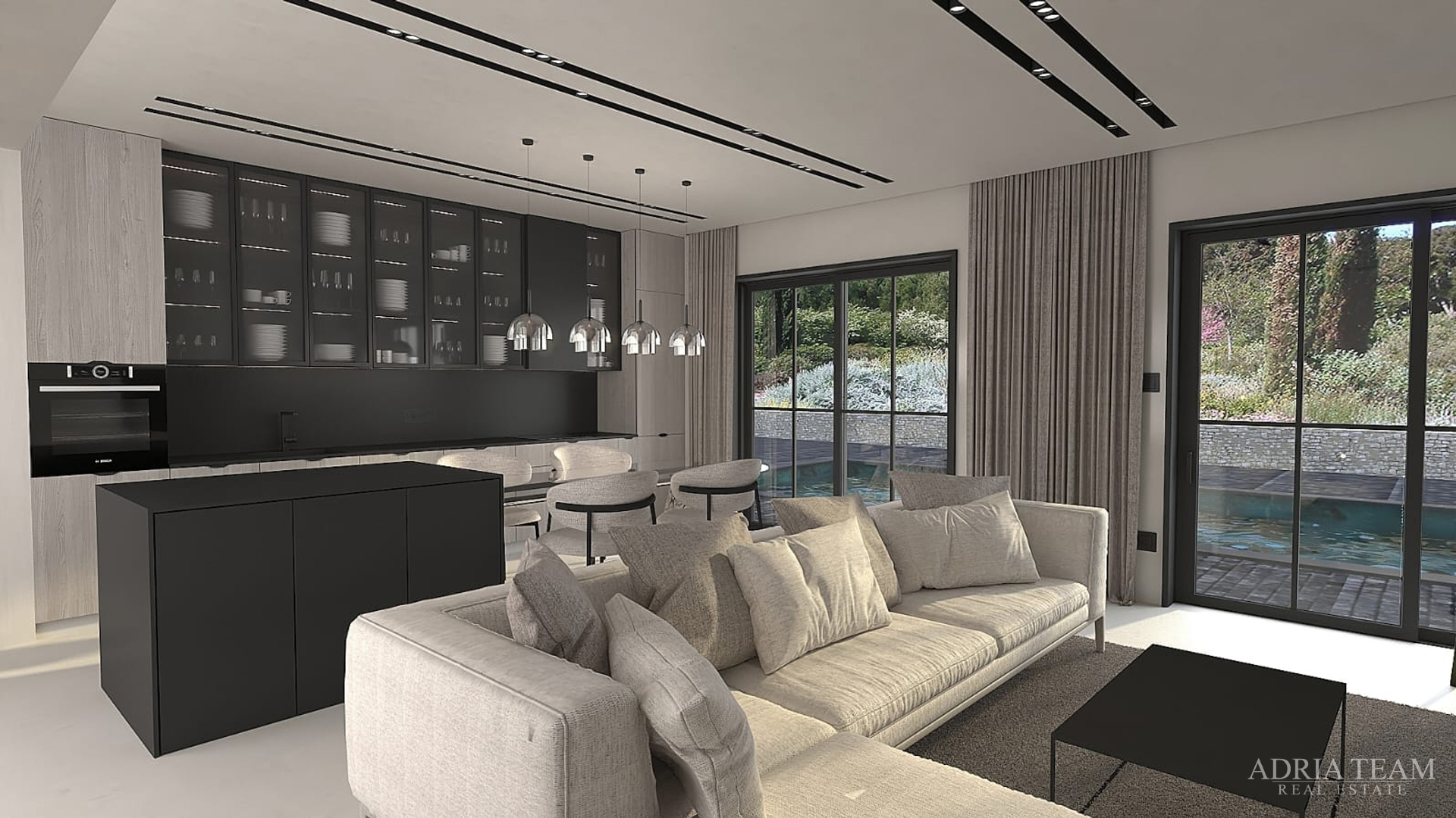 HAUS MIT SOMMERKÜCHE UND SCHWIMMPOOL, NEUBAU - VISOČANE