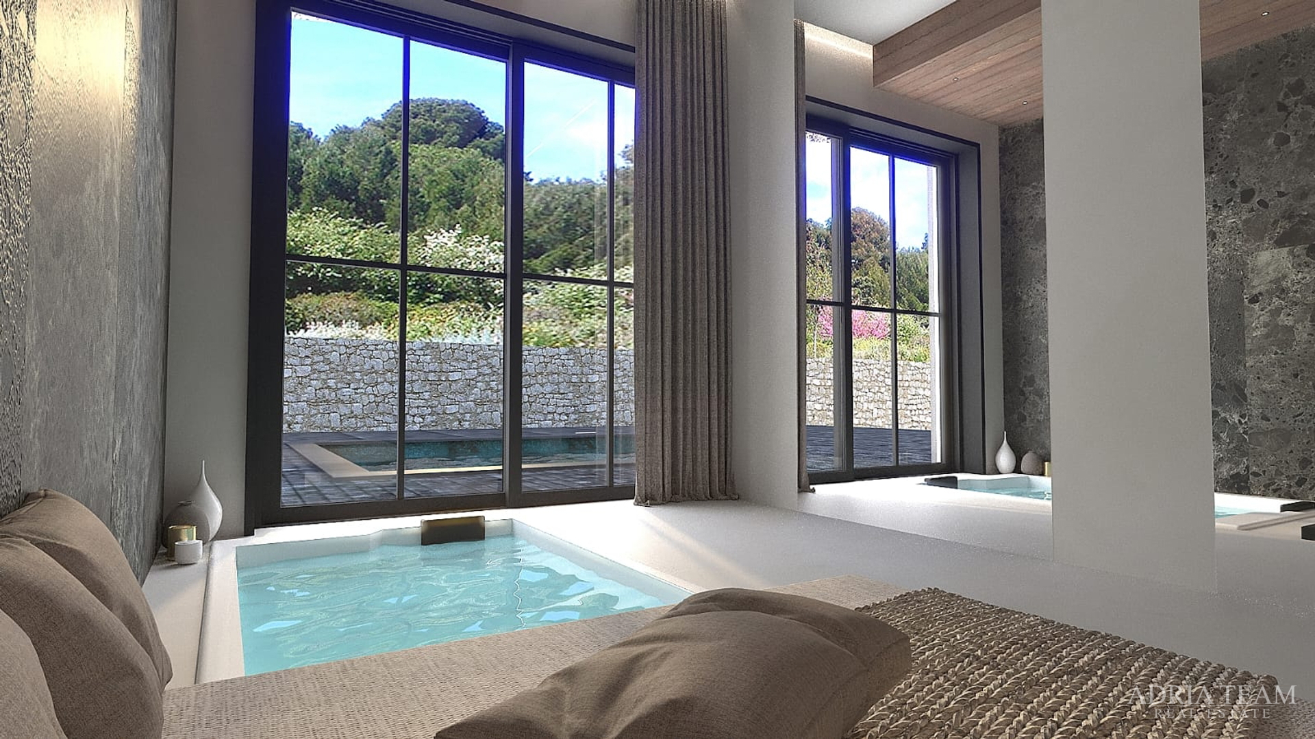 HAUS MIT SOMMERKÜCHE UND SCHWIMMPOOL, NEUBAU - VISOČANE