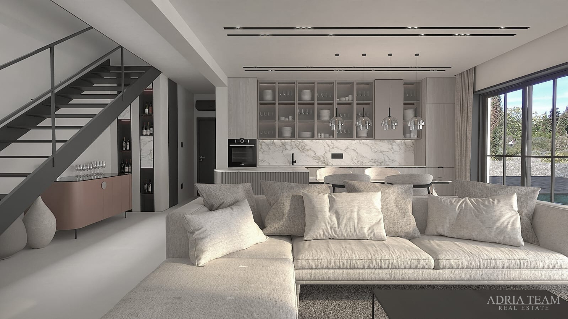 HAUS MIT SOMMERKÜCHE UND SCHWIMMPOOL, NEUBAU - VISOČANE