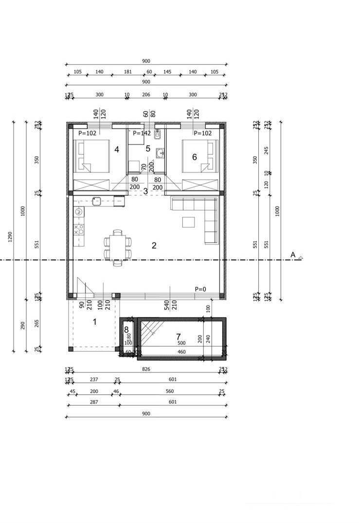 HOUSE WITH A SWIMMING POOL, NEW CONSTRUCTION - VIR (NORTHERN SIDE)