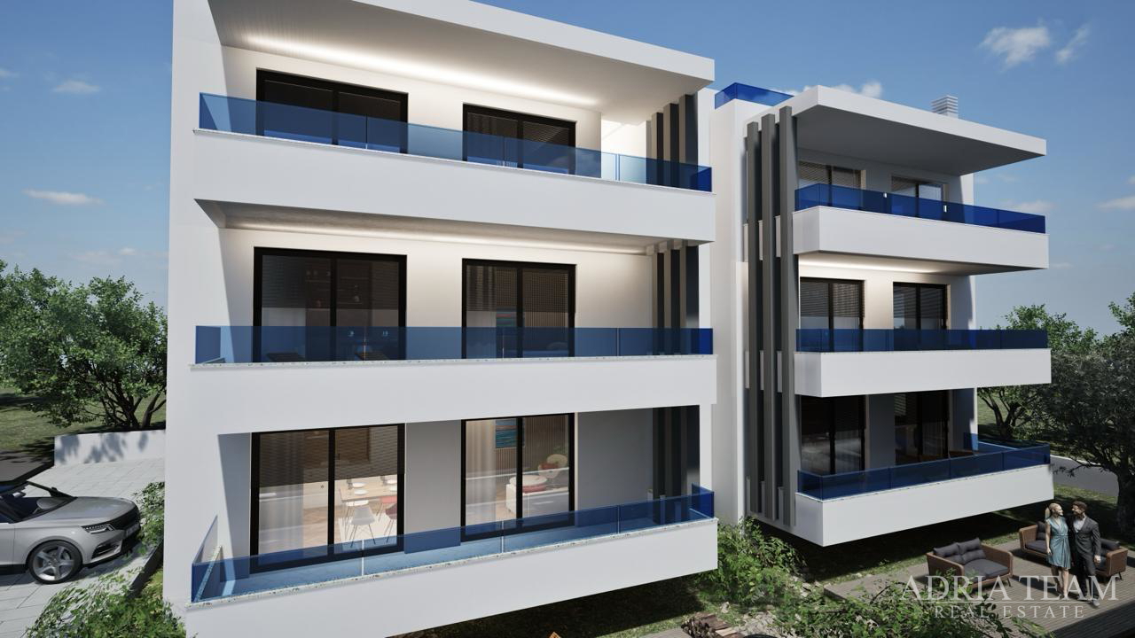 DVOSOBNI APARTMANI S POGLEDOM NA MORE, 200 M OD MORA, SUKOŠAN – ZADAR