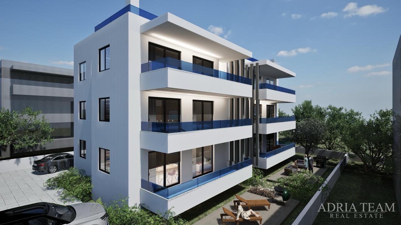 DVOSOBNI APARTMANI S POGLEDOM NA MORE, 200 M OD MORA, SUKOŠAN – ZADAR