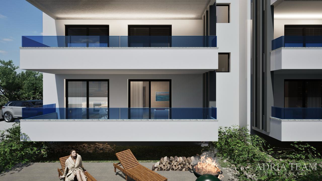 DVOSOBNI APARTMANI S POGLEDOM NA MORE, 200 M OD MORA, SUKOŠAN – ZADAR