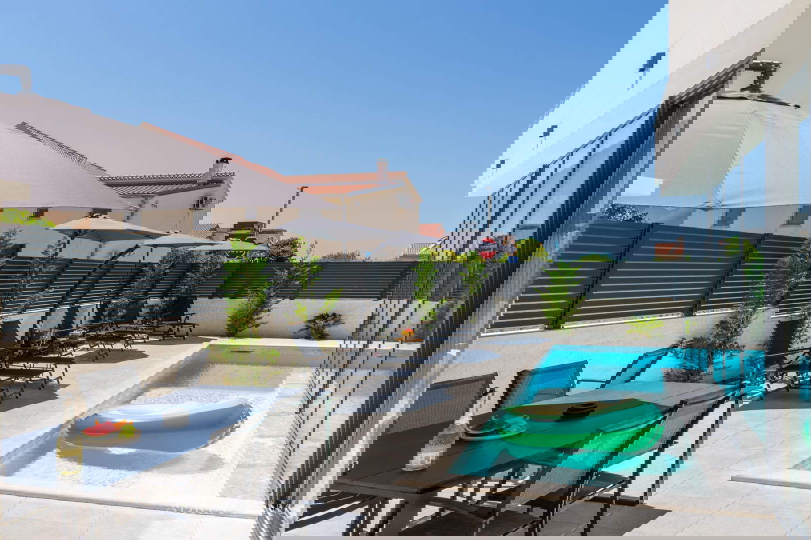 VILA, NOVOGRADNJA, 205 m OD MORA - VRSI, MULO