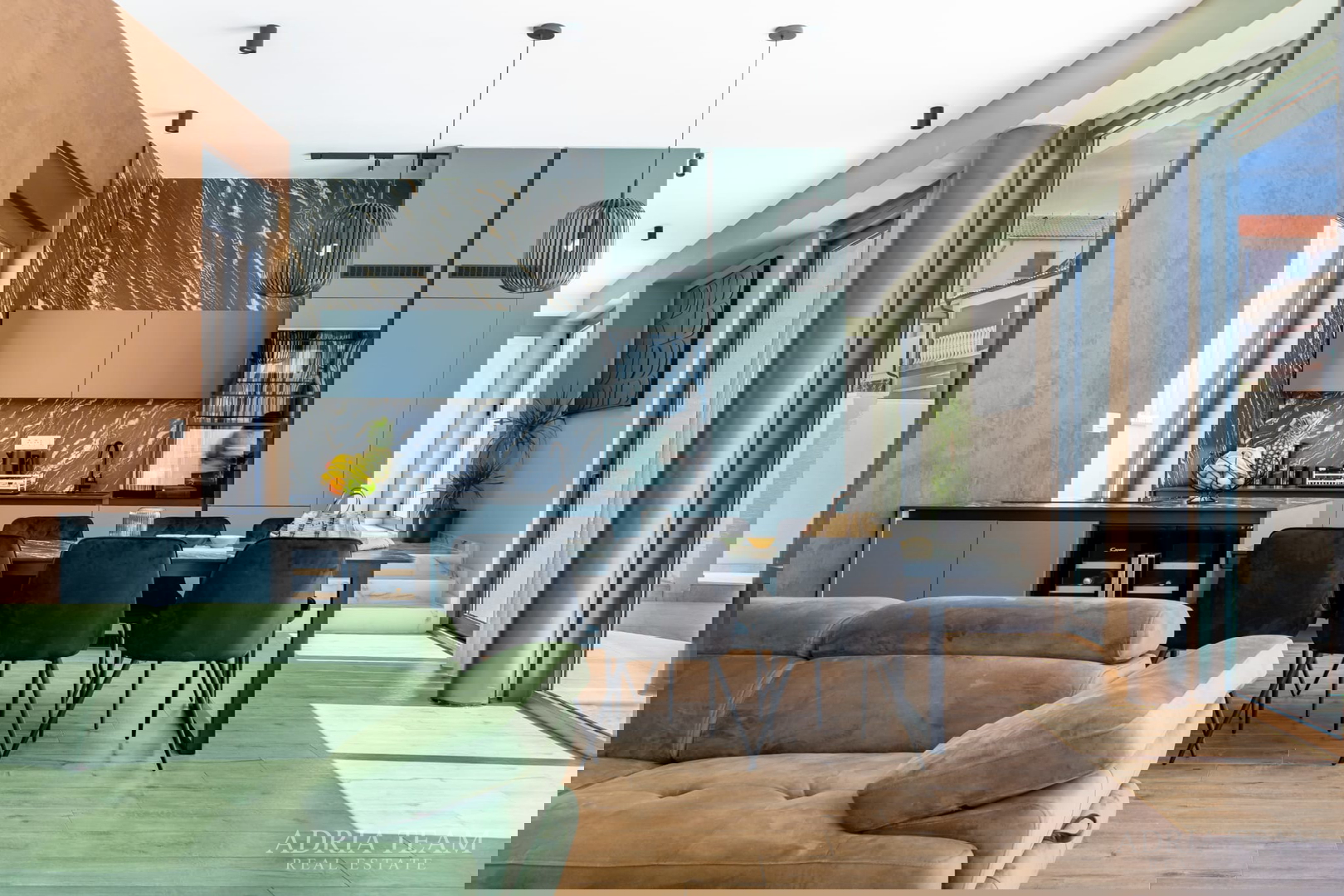 VILA, NOVOGRADNJA, 205 m OD MORA - VRSI, MULO