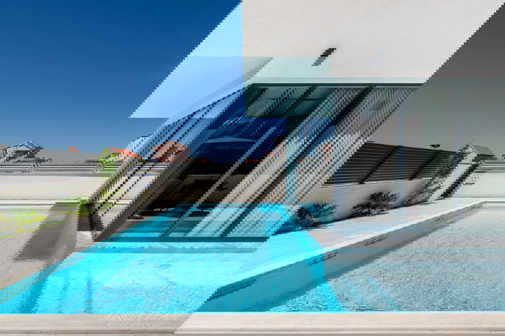 VILA, NOVOGRADNJA, 205 m OD MORA - VRSI, MULO