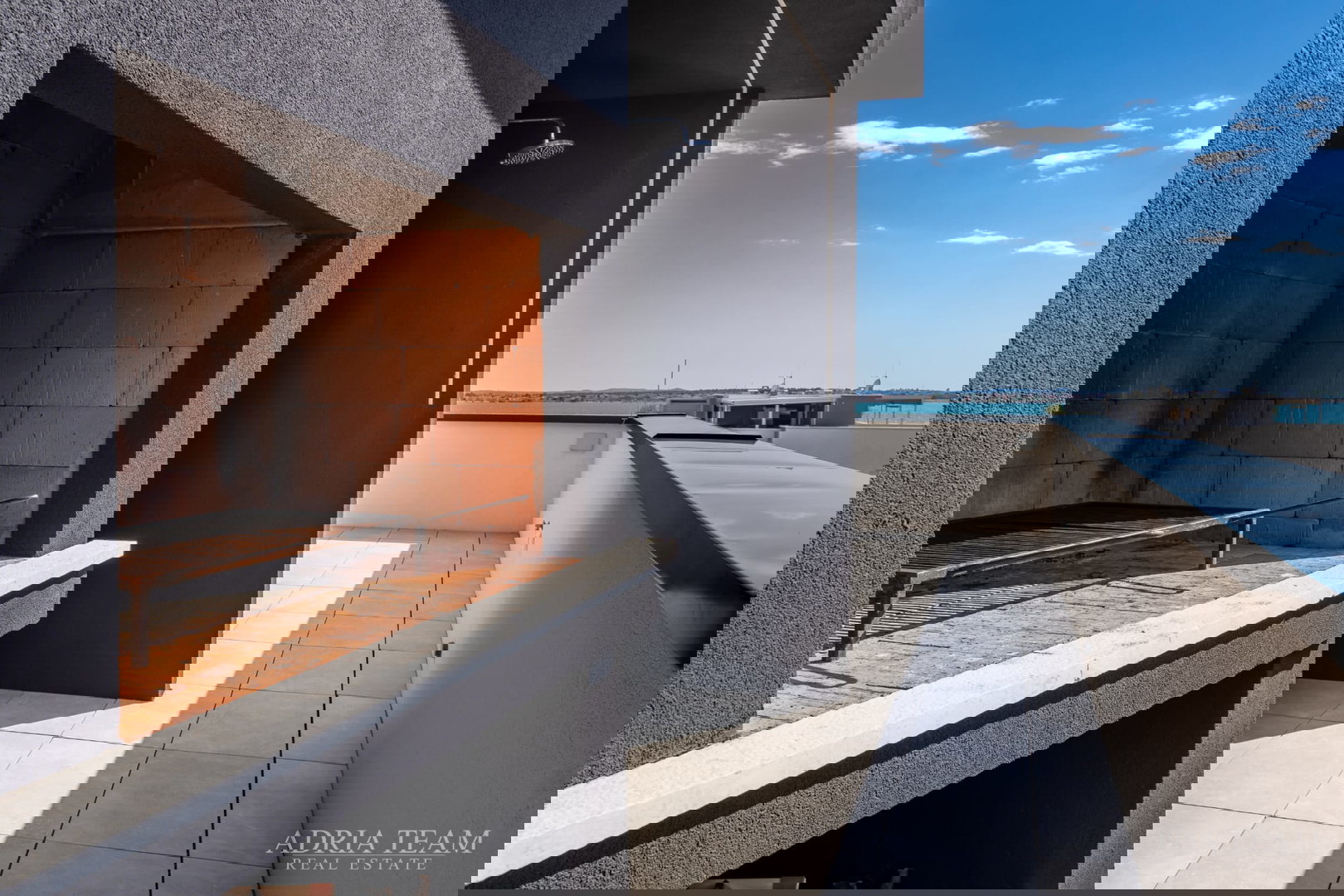 VILA, NOVOGRADNJA, 205 m OD MORA - VRSI, MULO