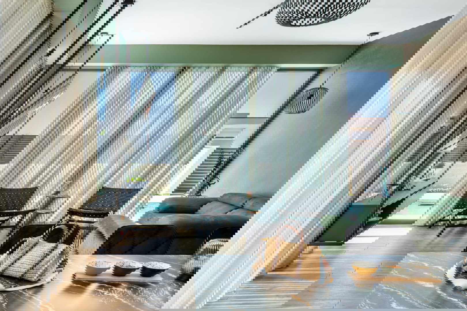 VILA, NOVOGRADNJA, 205 m OD MORA - VRSI, MULO