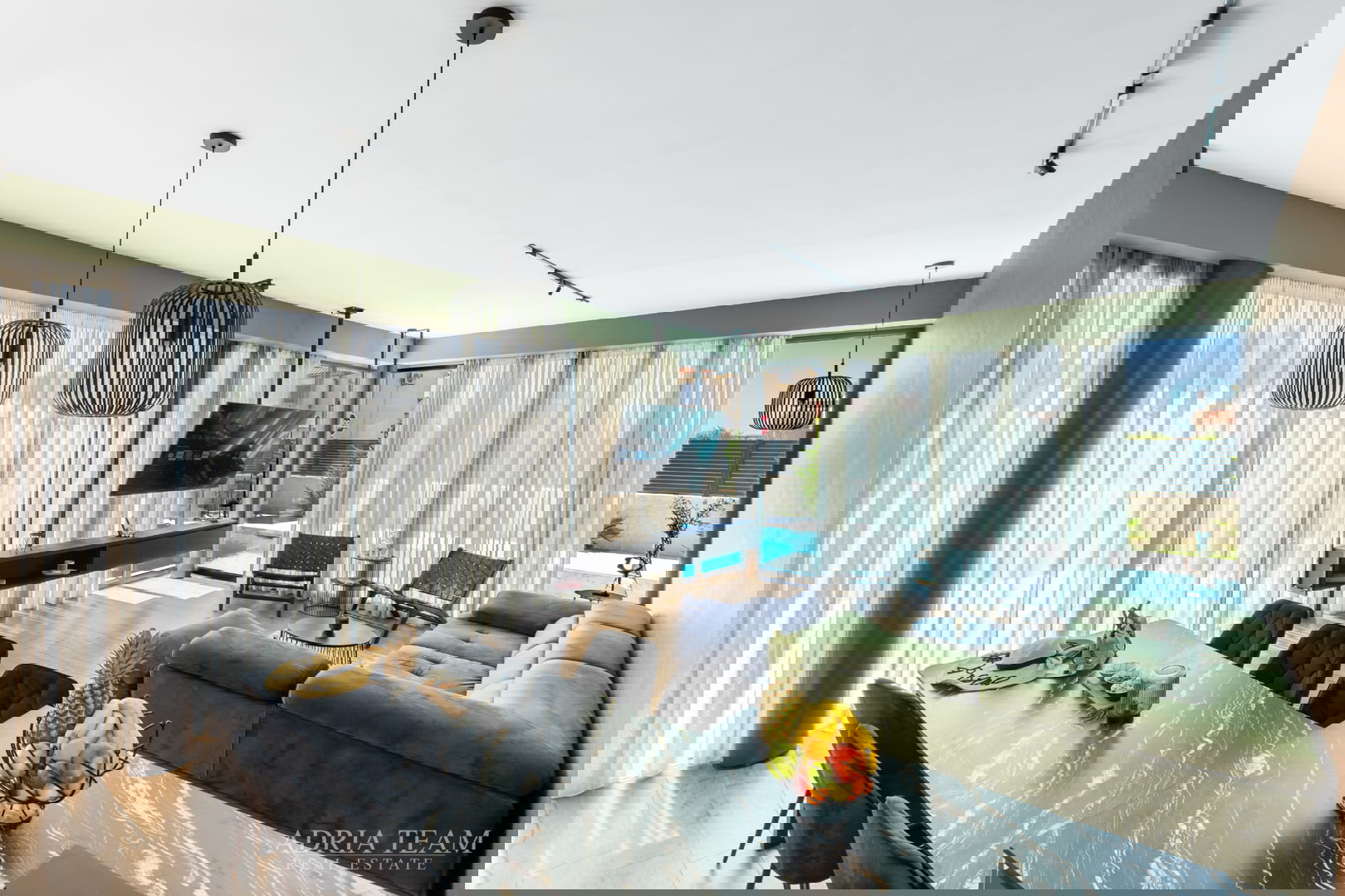 VILA, NOVOGRADNJA, 205 m OD MORA - VRSI, MULO