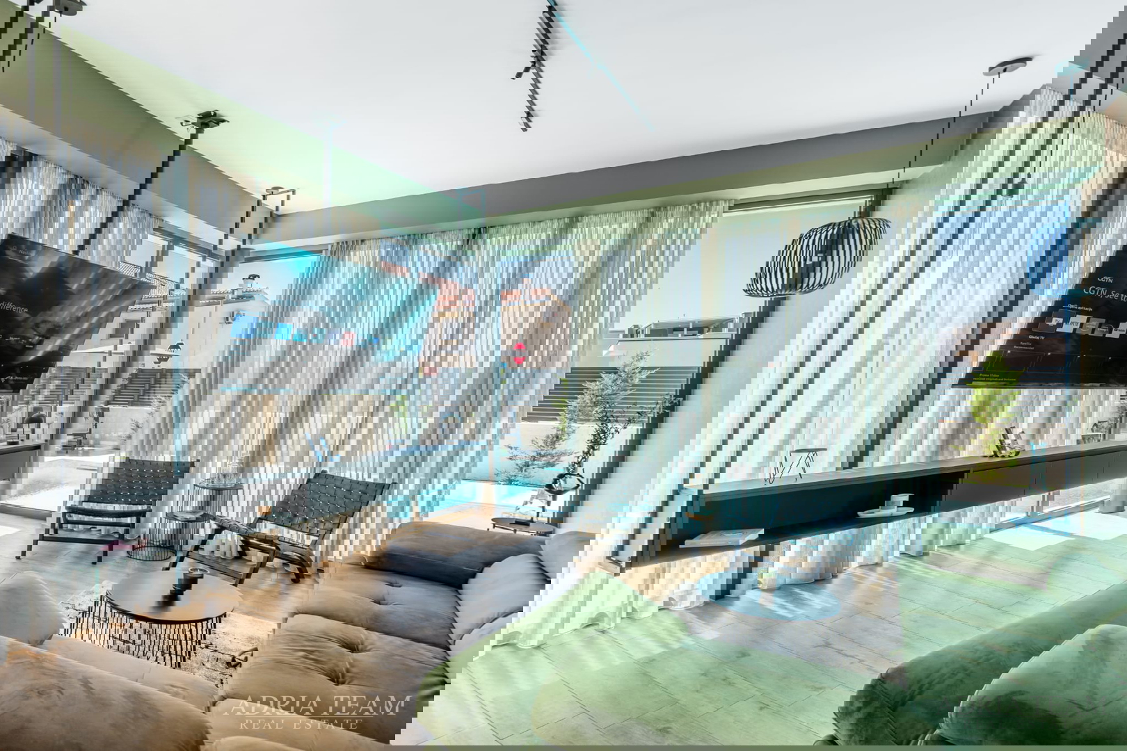 VILA, NOVOGRADNJA, 205 m OD MORA - VRSI, MULO