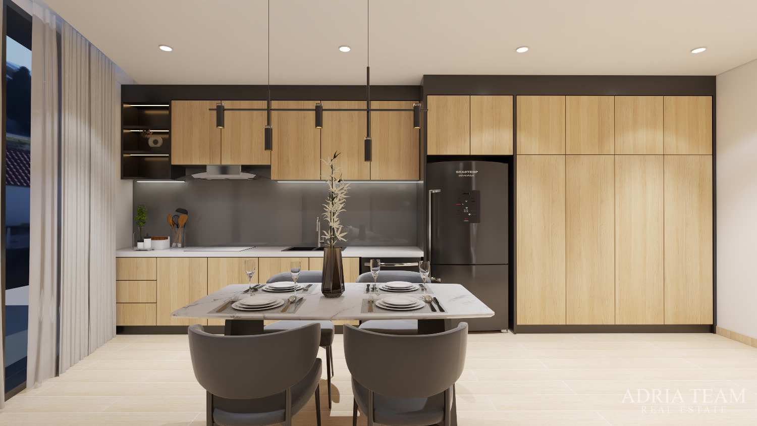 Penthouse, 67 m², Pakoštane
