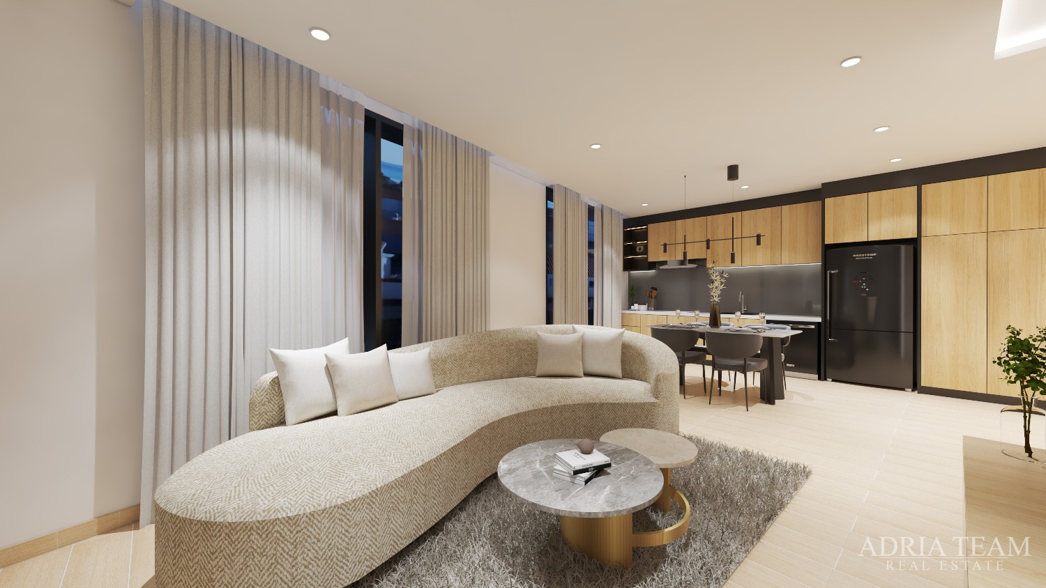 Penthouse, 67 m², Pakoštane