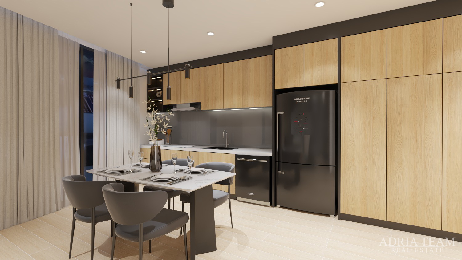 Penthouse, 67 m², Pakoštane
