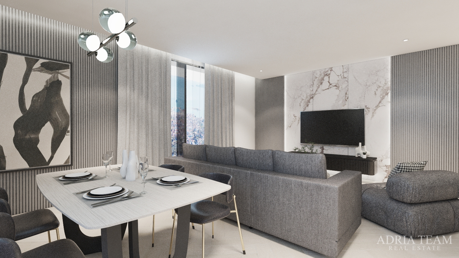 Penthouse, 67 m², Pakoštane